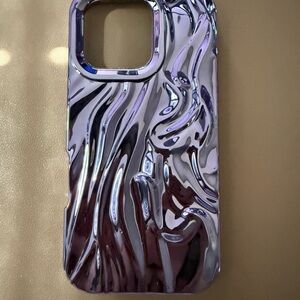 Silver Phone Case, iphone 16 pro case